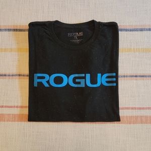 Men's ROGUE Black Speckle Tee, SZ XL